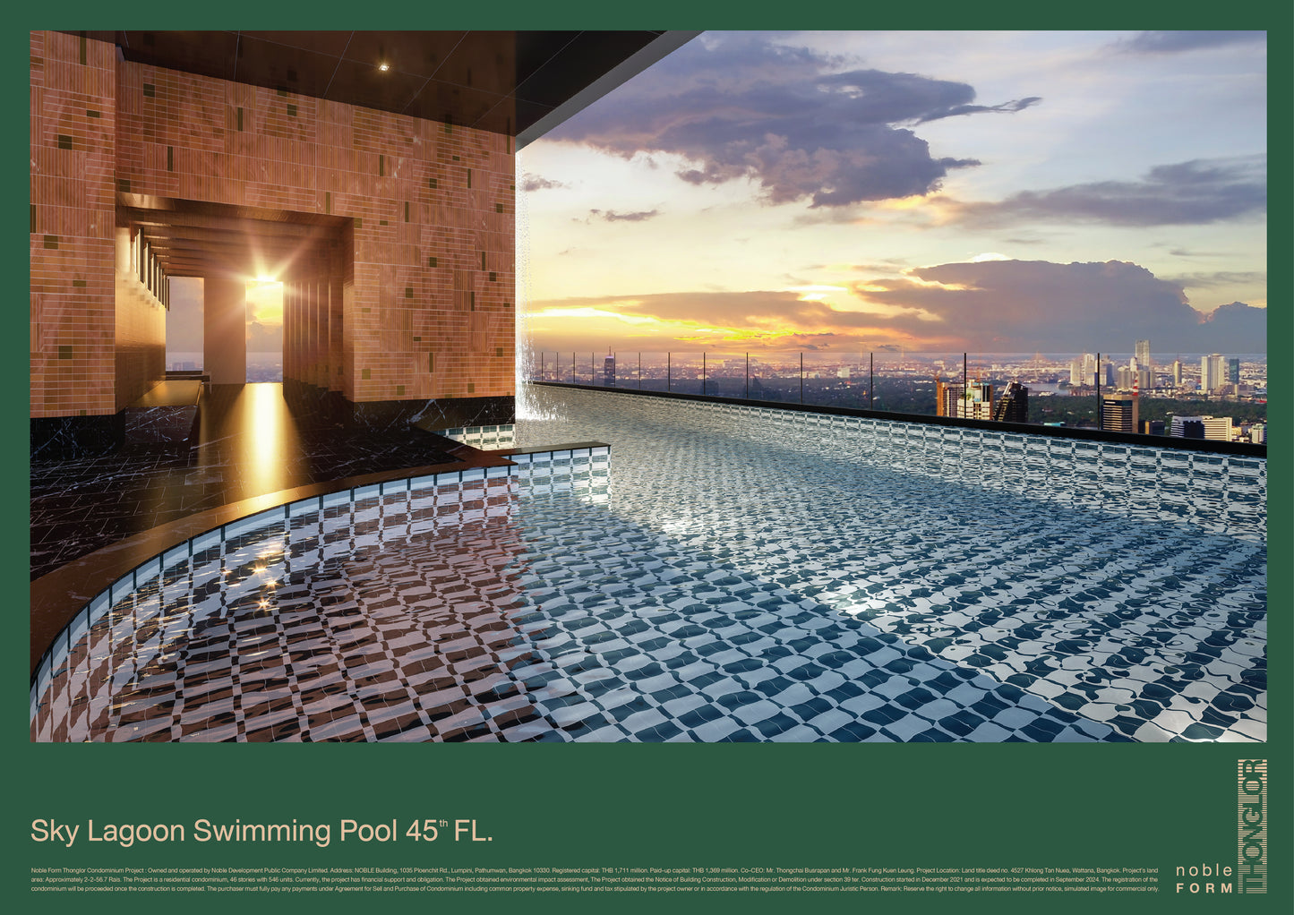 Noble Form Thonglor Sky pool