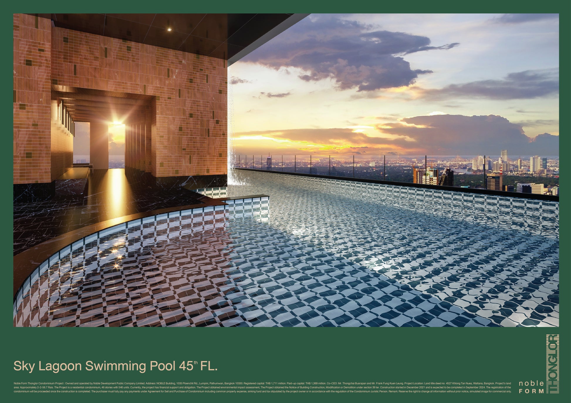 Noble Form Thonglor Sky pool